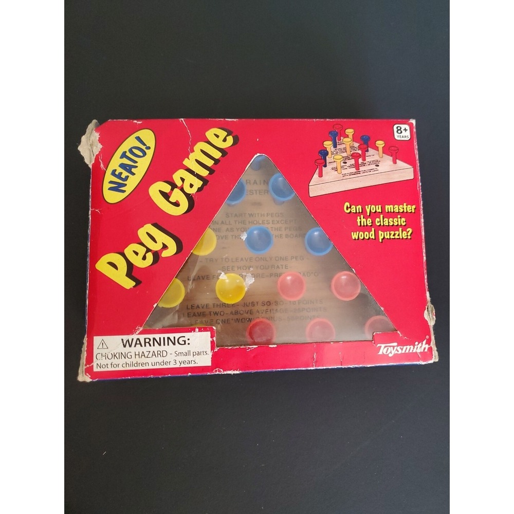 Vintage Neato Peg Game 2011 See Notes